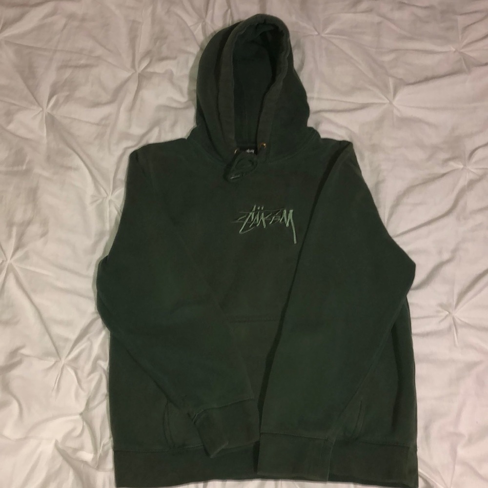 Green Stussy Hoodie (Limited)